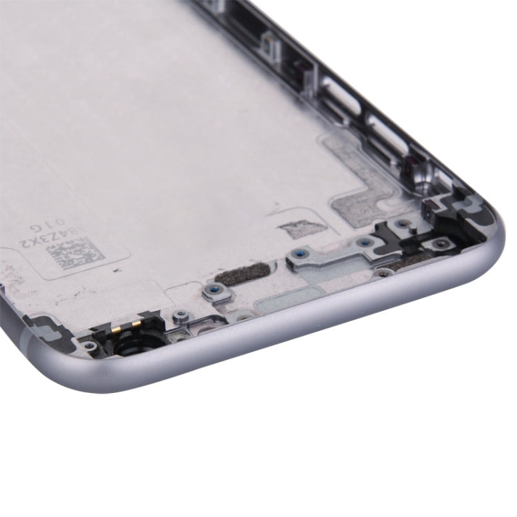 Full Assembly  Housing Cover for iPhone 6, Including Back Cover & Card Tray & Volume Control Key & Power Button & Mute Switch Vibrator Key, For 6, For iPhone 6(with side kyes)