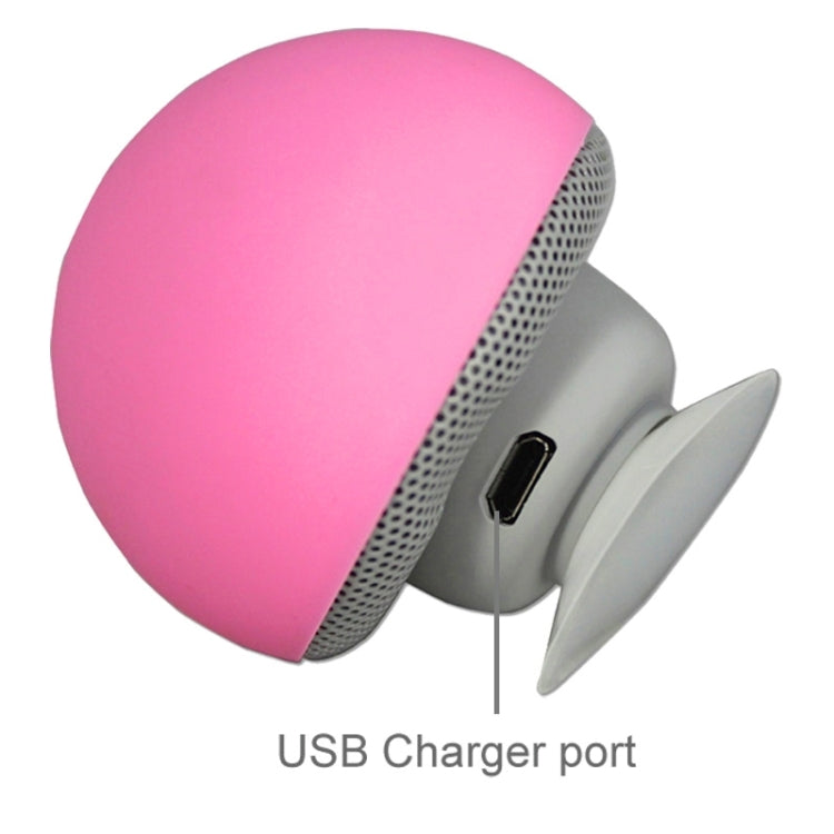 Mushroom Shape Bluetooth Speaker with Suction Holder