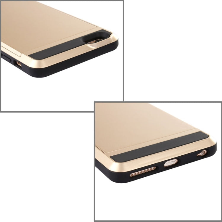Blade PC + TPU Combination Case with Card Slot for iPhone 6