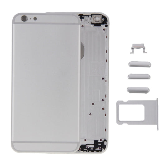 6 in 1 for iPhone 6 (Back Cover + Card Tray + Volume Control Key + Power Button + Mute Switch Vibrator Key + Sign) Full Assembly Housing Cover, For iPhone 6 (6 in 1)