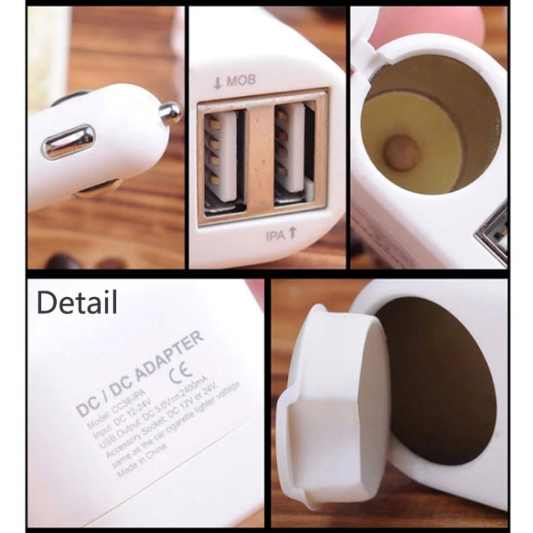 For iPad/ iPhone/ iPod/ BlackBerry/ Galaxy/ Other Smartphone, 2 in 1