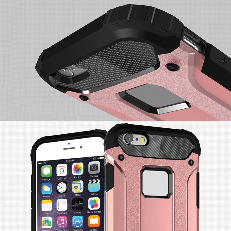For iPhone 6 & 6s Tough Armor TPU + PC Combination Case
