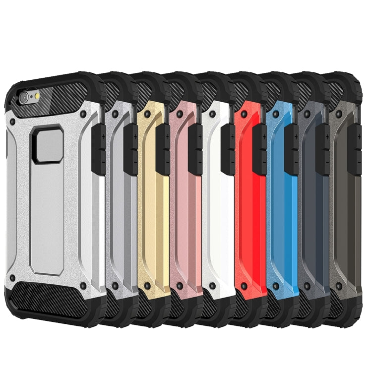 For iPhone 6 & 6s Tough Armor TPU + PC Combination Case