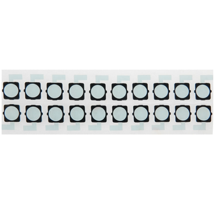 20 PCS for iPhone 6 Back Camera Top Cotton Paste Sticker, For 6