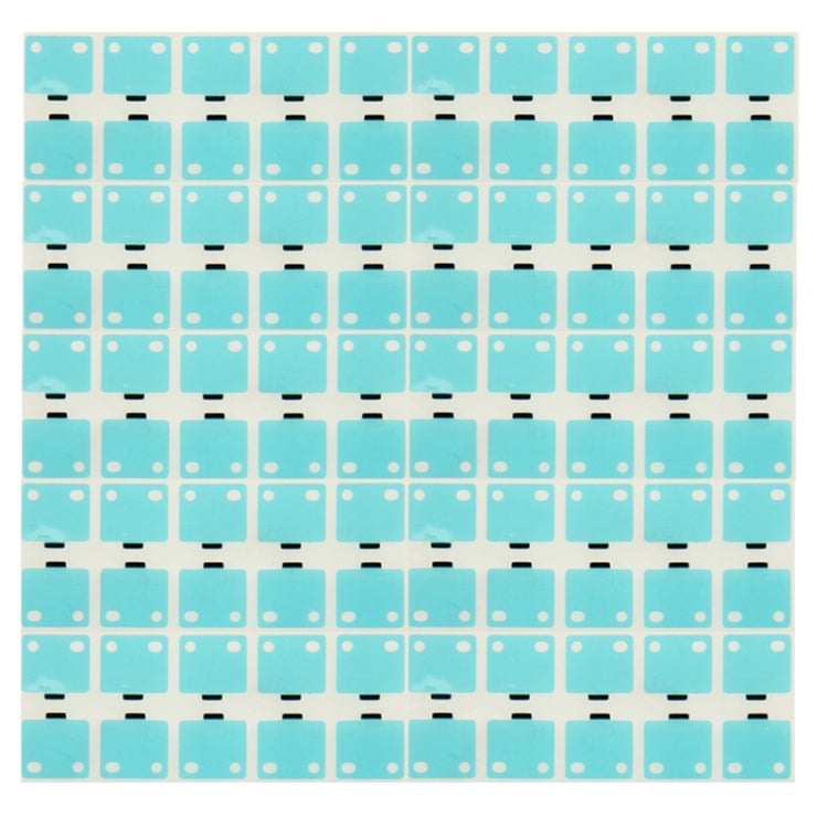 100 PCS for iPhone 6 Speaker Appearance Net Protective Cotton Pads Sticker, For iPhone 6