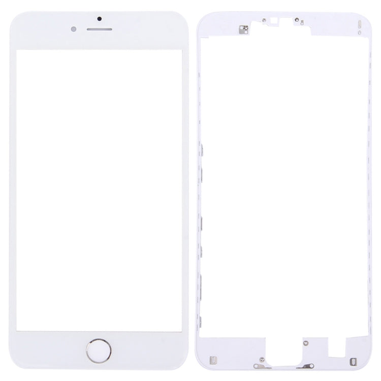 3 in 1 for iPhone 6s Plus (Front Screen Outer Glass Lens + Front Housing LCD Frame + Home Button), For 6s Plus, For iPhone 6s Plus (3 in 1)
