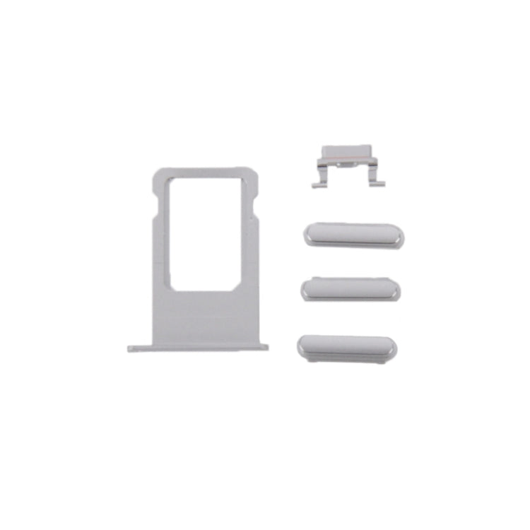 6 in 1 for iPhone 6 Plus (Back Cover + Card Tray + Volume Control Key + Power Button + Mute Switch Vibrator Key + Sign) Full Assembly Housing Cover, For 6 Plus, For iPhone 6 Plus (6 in 1), For iPhone 6 Plus(6 in 1)
