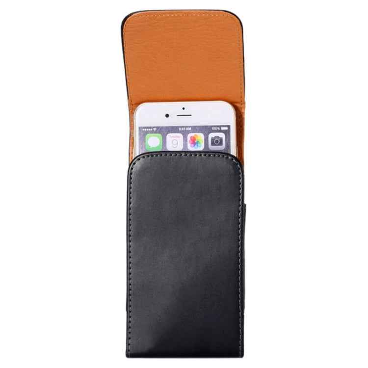 Crazy Horse Texture Vertical Flip Leather Case / Waist Bag with Back Splint and for iPhone 6 Plus