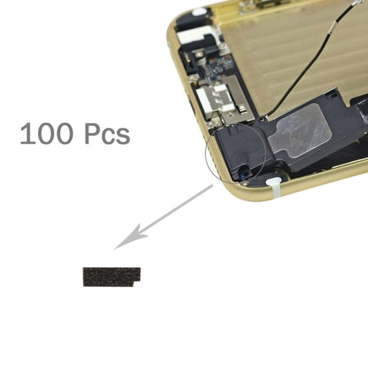 100 PCS for iPhone 6s Dock Connector Charging Port Sponge Foam Slice Pads, For iPhone6s
