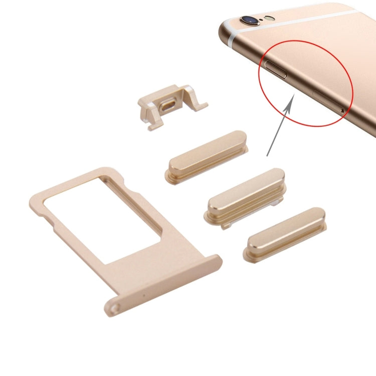 Card Tray Upper Key for iPhone 6s (Silver), For iPhone 6s(Rose Gold ), For iPhone 6s