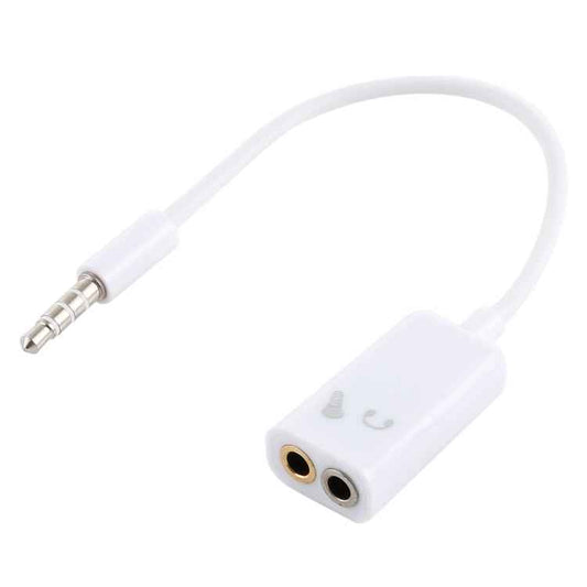 3.5mm Aux Audio Splitter Cable, Compatible with Phones, Tablets, Headphones, MP3 Player, Car/Home Stereo & More