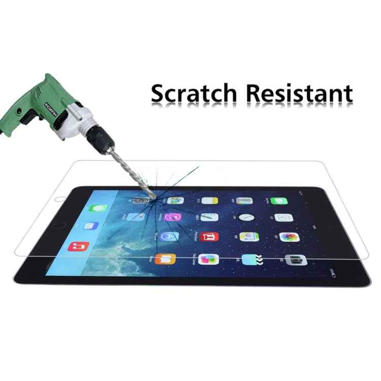 LOPURS 0.4mm 9H+ Surface Hardness 2.5D Explosion-proof Tempered Glass Film for New iPad (iPad 3) / iPad 4 / iPad 2