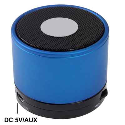 Bluetooth 2.1 Mini Stereo Speaker for iPhone 5 / iPhone 4 & 4S / iPad 4 / New iPad / iPad mini / mini 2 Retina, Built-in Rechargeable Battery, Support TF Card
