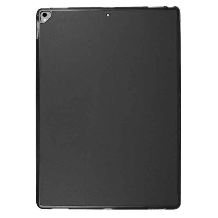 Custer Texture Horizontal Flip Smart Leather Case with 3-folding Holder  & Sleep / Wake-up Function for iPad ro 12.9 inch 2017 / 2015