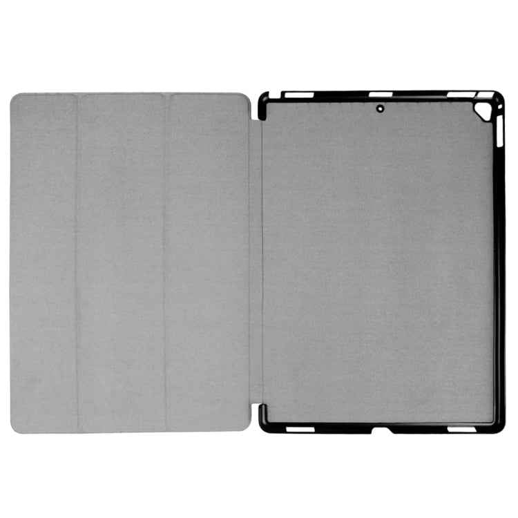 Custer Texture Horizontal Flip Smart Leather Case with 3-folding Holder  & Sleep / Wake-up Function for iPad ro 12.9 inch 2017 / 2015