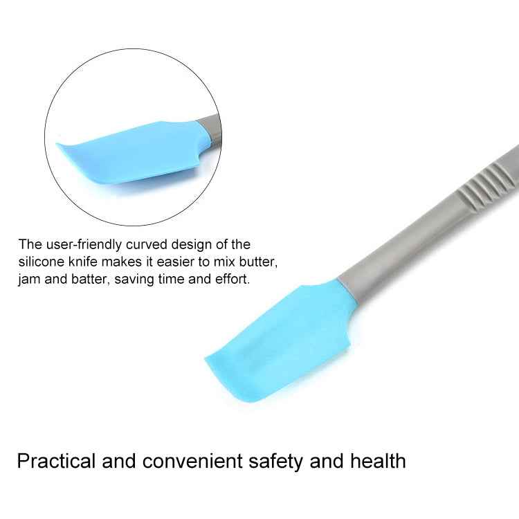 4 PCS Silicone Scraper Butter Spreader Knife Cake Smoother Cake Baking Tool