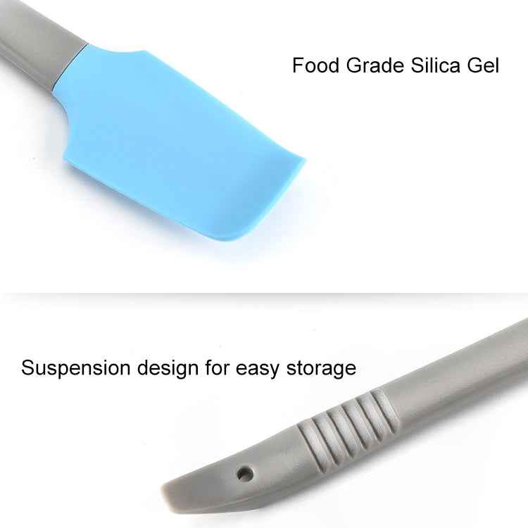 4 PCS Silicone Scraper Butter Spreader Knife Cake Smoother Cake Baking Tool