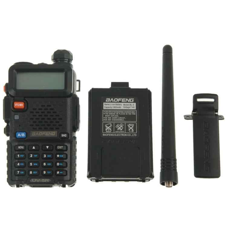 BAOFENG UV-5R Professional Dual Band Transceiver FM Two Way Radio Walkie Talkie Transmitter