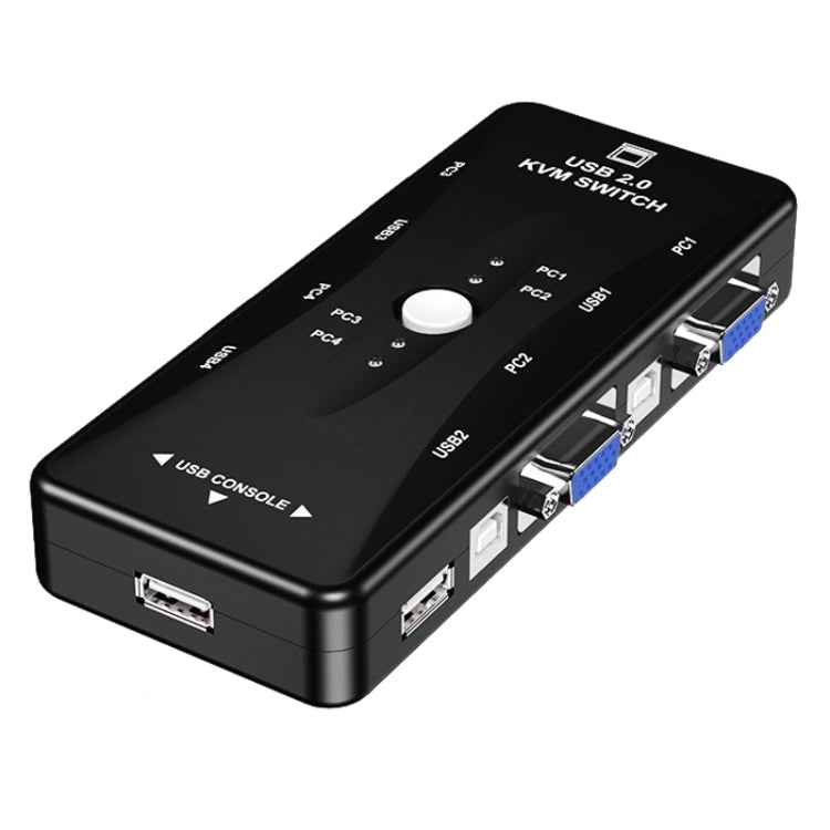4-PORT KVM Switch