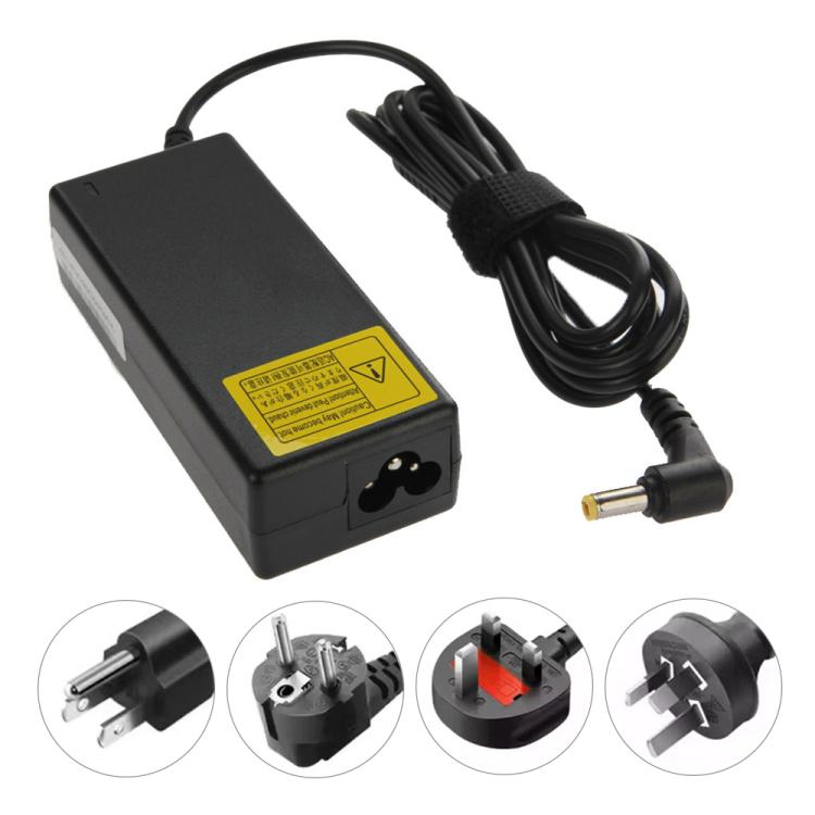 65W 19V 3.42A AC Adapter for Acer Laptop, Output Tips: 5.5mm x 2.5mm, 3.42A