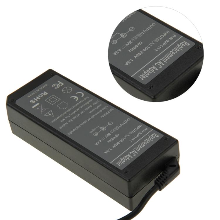 90W 20V 4.5A AC Adapter with 7.9mm x 5.5mm for IBM / Lenovo Thinkpad / ThinkBook / Xiaoxin, 4.5A
