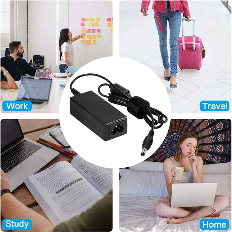 AC Adapter 19V 4.74A 90W for LG Laptop, Output Tips: (4.75+4.2) x 1.6mm