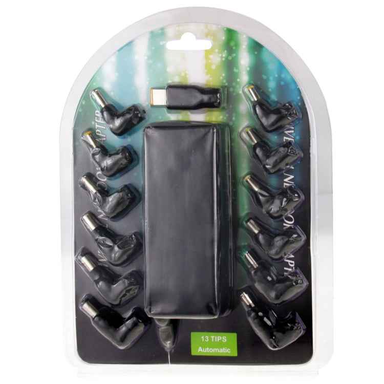 AU-90W+13 TIPS 90W 15V 6A Universal AC Power Adapter Charger with 13 Tips Connectors for Laptop Notebook, EU Plug