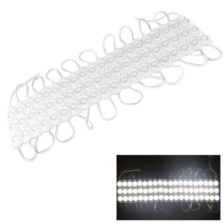 180 Degrees 20 x 3-LED SMD 5730 Convex High Warm White Light LED, DC 12V