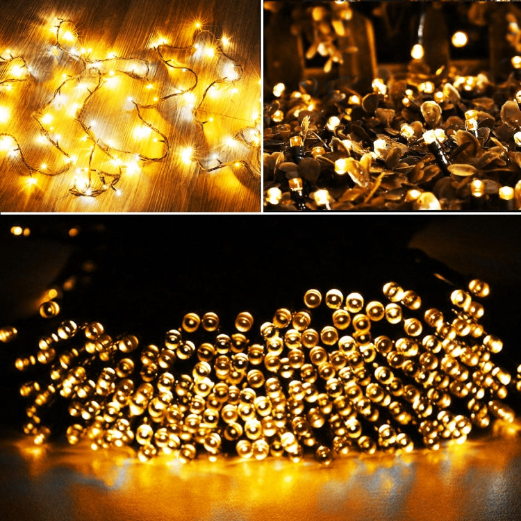 100 LED RGB Light with Controller, Flashing / Fading / Chasing Effect, Warm White EU Plug, White Light EU Plug, 220V Colorful Light EU Plug