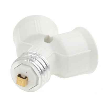 E27 to 2 E27 Light Bulbs Conversion Socket Double Lamp Socket