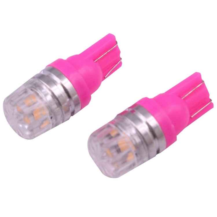 2 PCS T10 1.5W 60LM 1 LED Dark Blue COB LED Brake Light for Vehicles, DC12V