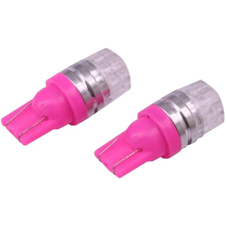 2 PCS T10 1.5W 60LM 1 LED Dark Blue COB LED Brake Light for Vehicles, DC12V