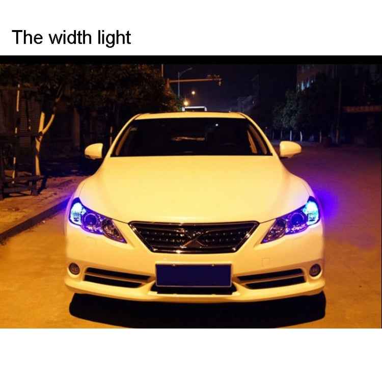 2 PCS T10 1.5W 60LM 1 LED Dark Blue COB LED Brake Light for Vehicles, DC12V