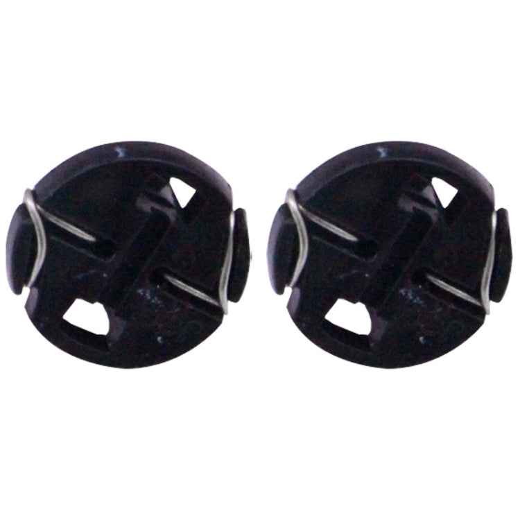 2 PCS T4.2 White Light 0.1W 5LM 1 LED SMD 3528 LED Instrument Light Bulb Dashboard Light for Vehicles, DC 12V