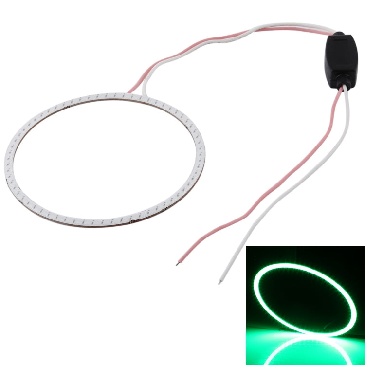 90mm 5W 180LM Angel Eyes Circles Car Headlight COB LED Lights for Vehicles, DC 12-24V, 90mm Pink Light, 90mm Green Light, 90mm Red Light, 90mm Blue Light, 90mm  White Light