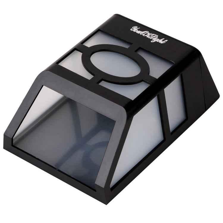 2 LED  Fence Lamp Solar Wall Mounted Light
