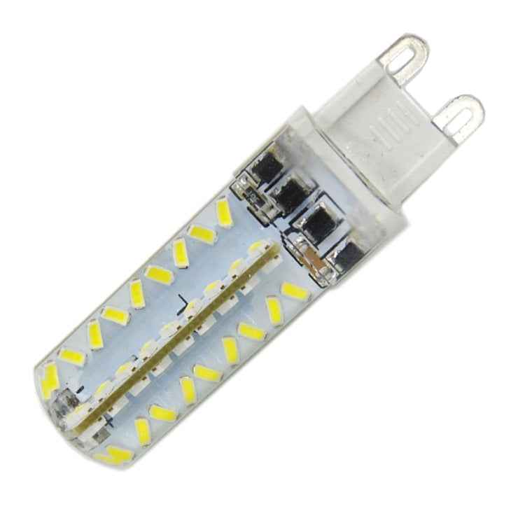 G9 5W 450LM 72 LED SMD 3014 Dimmable Silicone Corn Light Bulb, AC 220V (Warm White Light)