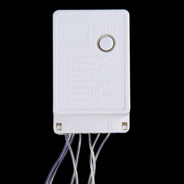 100 LEDs with End Joint & 8 Display Modes Controller for Christmas Party, AC 110V, US Plug