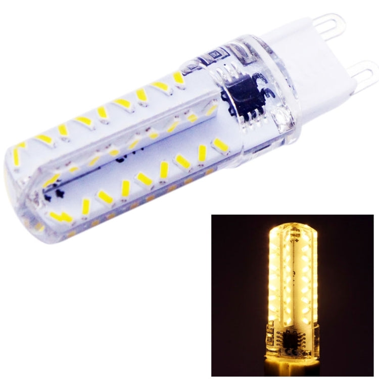 72 LED SMD 3014, Adjustable Brightness, AC 220V, G9 220V White Light, G9 220V Warm White