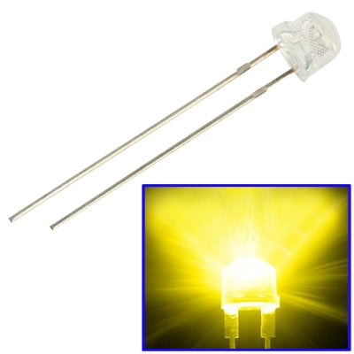 1000 PCS 5mm Straw Hat LED Lamp
