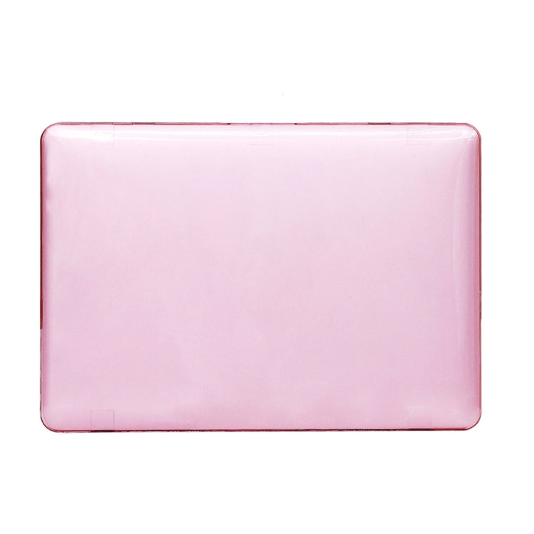 For MacBook Air 13.3 inch A1466 2012-2017 / A1369 2010-2012 Laptop Crystal Hard Protective Case, Pink