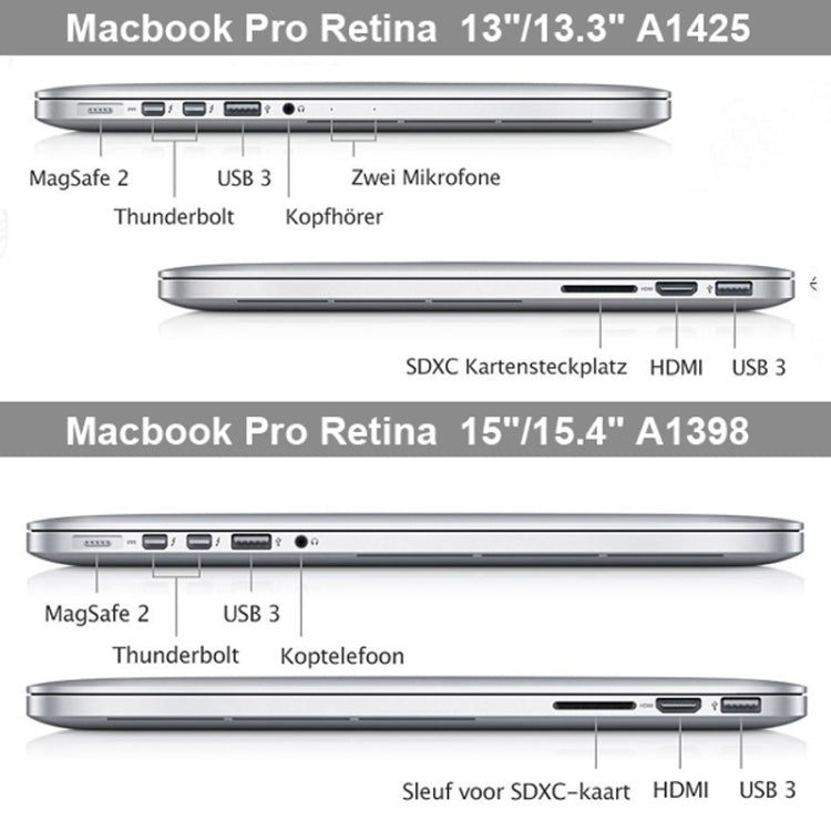 Hard Crystal Protective Case for Macbook Pro Retina 15.4 inch