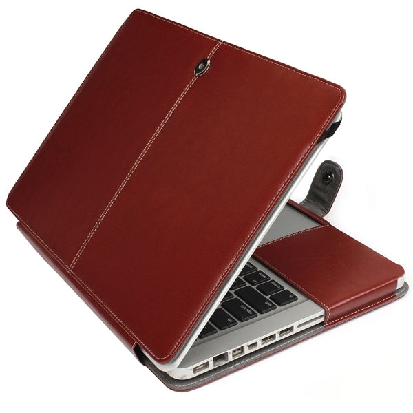 Notebook Leather Case with Snap Fastener for 13.3 inch MacBook Pro