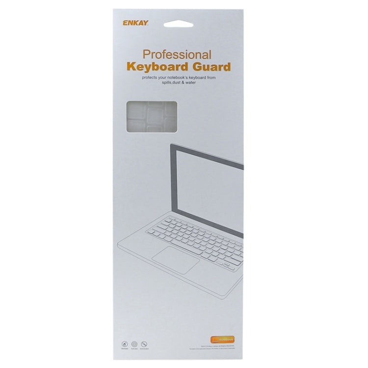 ENKAY for MacBook Air 13.3 inch (US Version) 4 in 1 Frosted Hard Shell Plastic Protective Case with Screen Protector & Keyboard Guard & Anti-dust Plugs