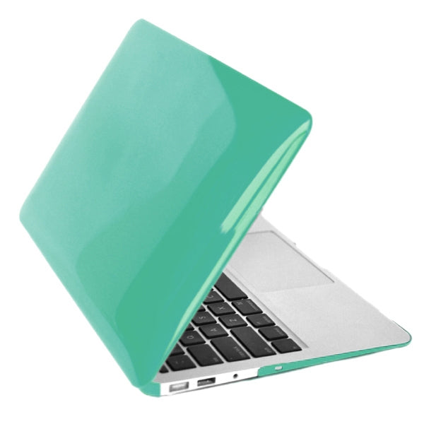 ENKAY for MacBook Air 11.6 inch (US Version) / A1370 / A1465 4 in 1 Crystal Hard Shell Plastic Protective Case with Screen Protector & Keyboard Guard & Anti-dust Plugs
