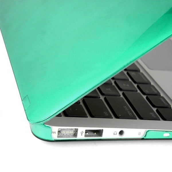 ENKAY for MacBook Air 11.6 inch (US Version) / A1370 / A1465 4 in 1 Crystal Hard Shell Plastic Protective Case with Screen Protector & Keyboard Guard & Anti-dust Plugs