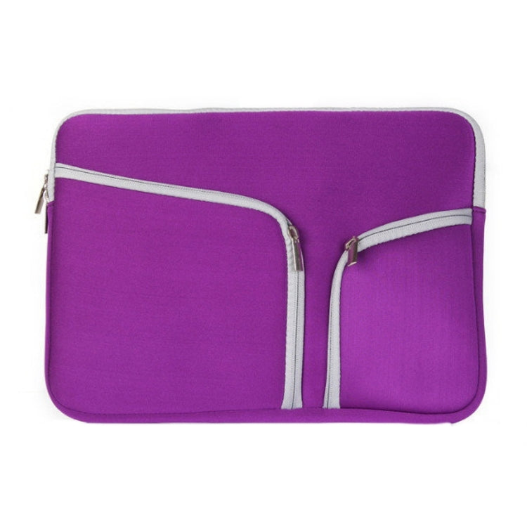 Double Pocket Zip Handbag Laptop Bag for Macbook Air 11.6 inch