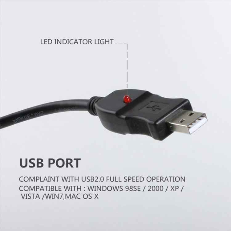 USB Microphone Cable, Cable Length: 3.5M
