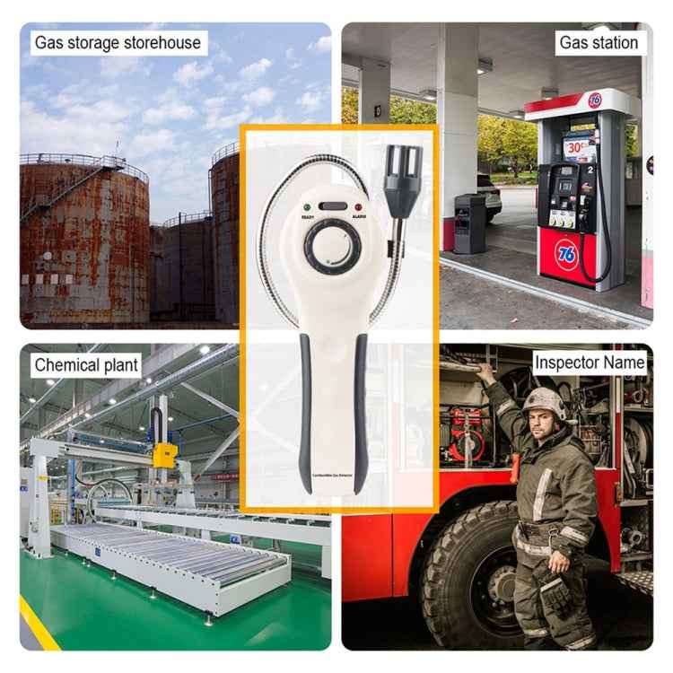 Combustible Gas Detector Alarm, 16 inch Goose Neck (GM8800A)