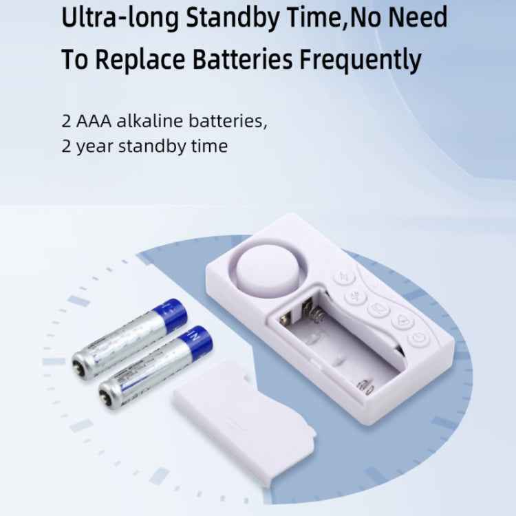 4 in 1 Door Magnet Refrigerator Delayed Door Closing Bell Anti-theft Alarm (3V)